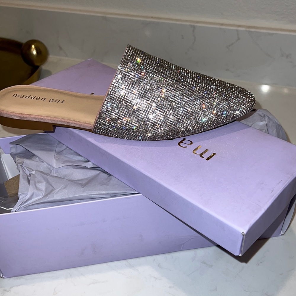 Rhinestone Mule NIB